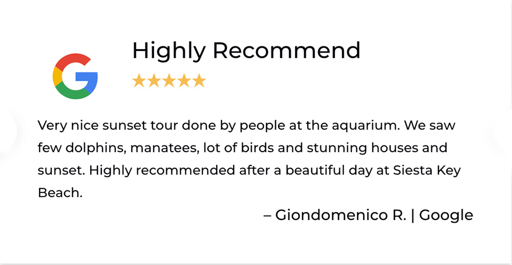 Sarasota Bay Explorers Review highly recommend